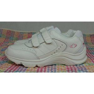 Womens APEX Walking Shoe Hook & Loop Sz 6.5 Wide W